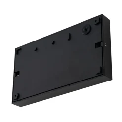 Lucande LED buitenwandlamp Weno, zwart, aluminium, IP65