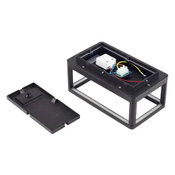 Lucande LED buitenwandlamp Thorvid, hoogte 26 cm, zwart