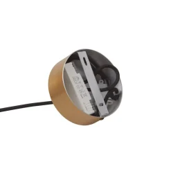 Lucande LED hanglamp Lythara, goud, Ø 50 cm, aluminium