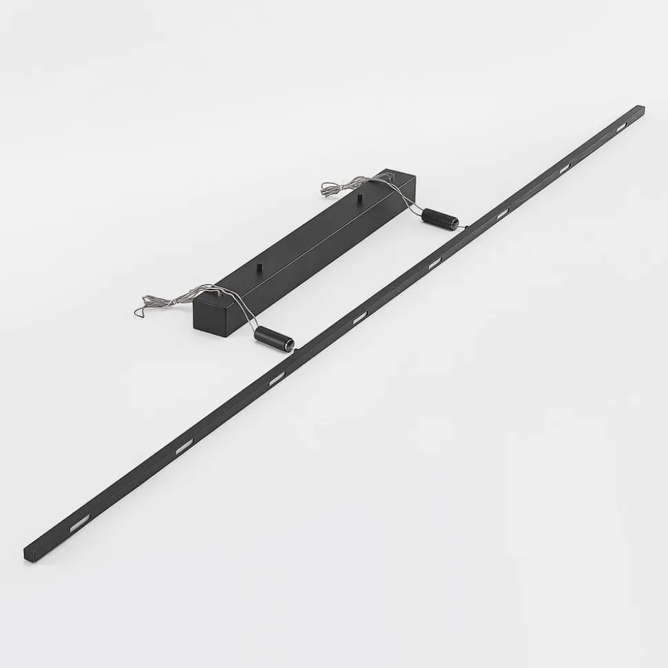 Lucande LED hanglamp Stakato, 180 cm, 8-lamps, dimbaar