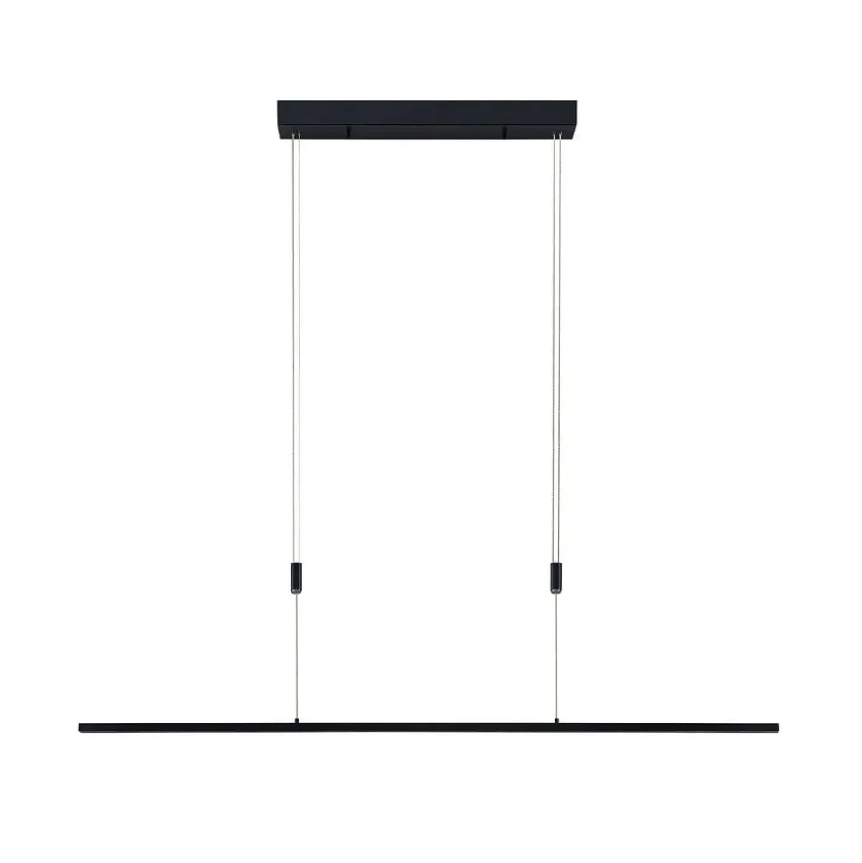 Lucande LED hanglamp Stakato, 140 cm, 6-lamps, dimbaar