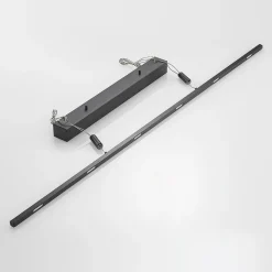 Lucande LED hanglamp Stakato, 140 cm, 6-lamps, dimbaar