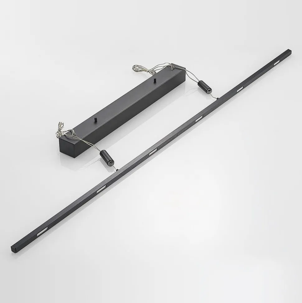 Lucande LED hanglamp Stakato, 140 cm, 6-lamps, dimbaar