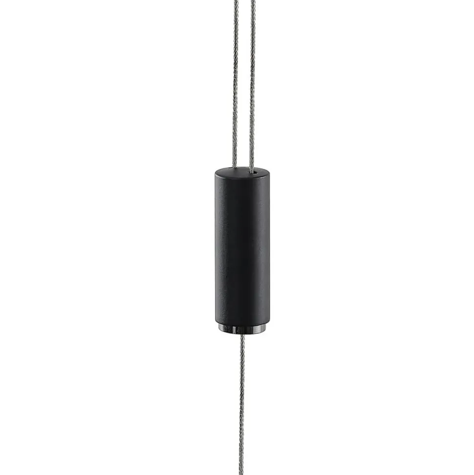 Lucande LED hanglamp Stakato, 140 cm, 6-lamps, dimbaar