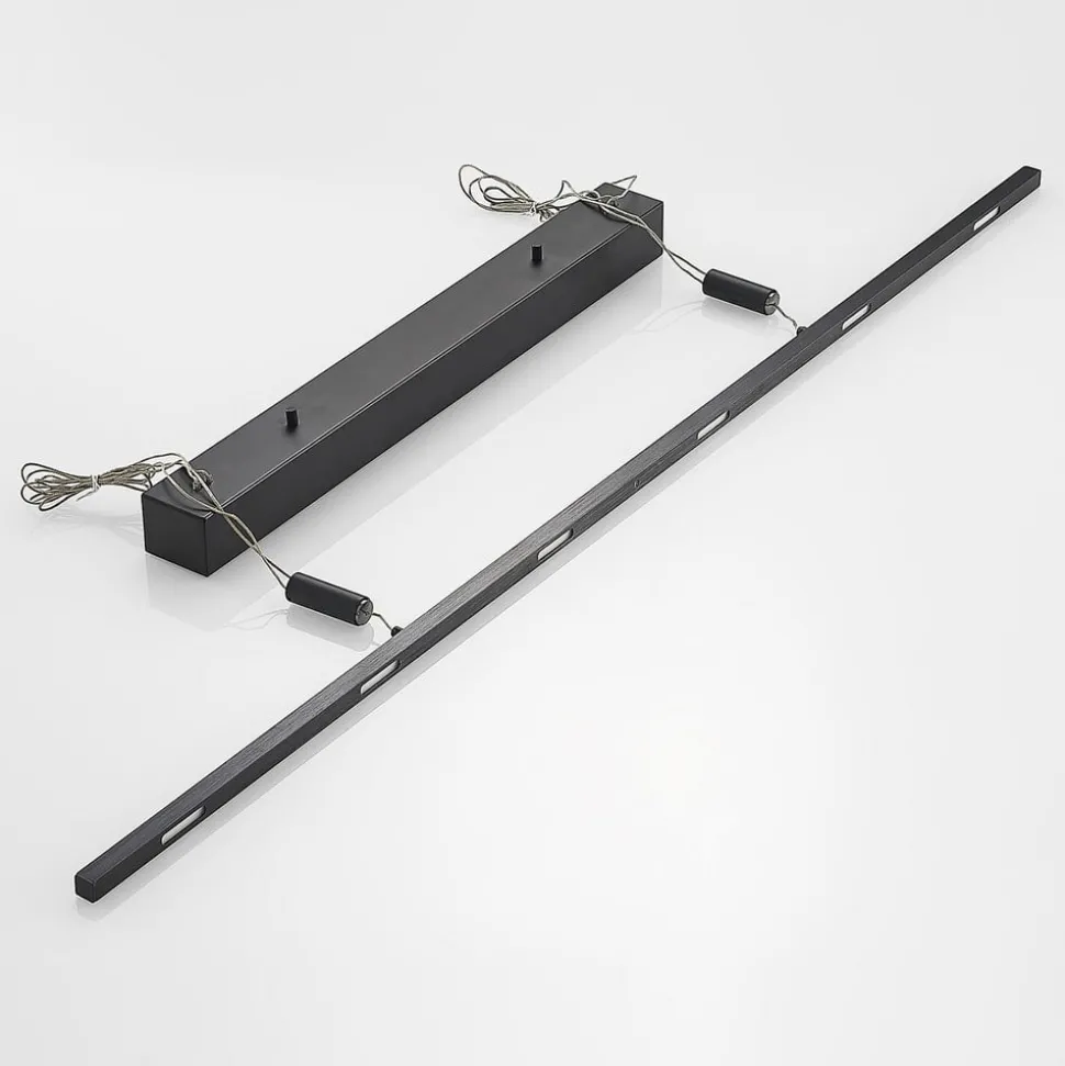 Lucande LED hanglamp Stakato, 120 cm, 6-lamps, dimbaar