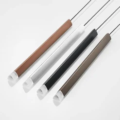 Lucande LED hanglamp Stoika, 80cm, 16-lichts, hoekig