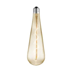 Lucande LED lamp E27 Ø 9cm 4W 2700K amber