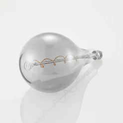 Lucande LED lamp E27 A160 4W 1.800K dimbaar smoke