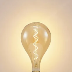 Lucande LED lamp E27 A160 4W 2.700K dimbaar amber