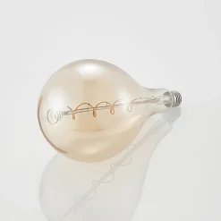 Lucande LED lamp E27 A160 4W 2.700K dimbaar amber