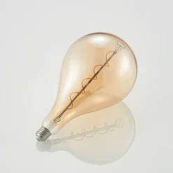 Lucande LED lamp E27 A160 4W 2.700K dimbaar amber