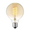 Lucande LED lamp E27 G95 4W 2.700 K dimbaar amber