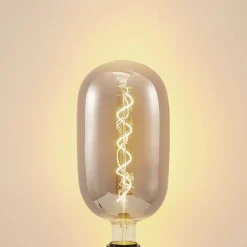 Lucande LED lamp E27 T140 4W 1.800K dimbaar smoke