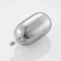 Lucande LED lamp E27 T140 4W 1.800K dimbaar smoke