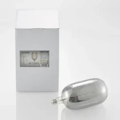 Lucande LED lamp E27 T140 4W 1.800K dimbaar smoke