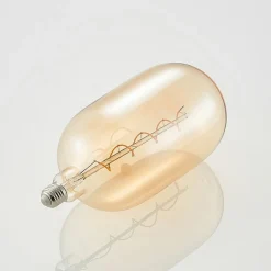 Lucande LED lamp E27 T140 4W 2.700K dimbaar amber