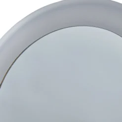 Lucande LED make-upspiegel Fyria, zwart, staal, CCT