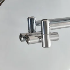 Lucande LED make-upspiegel Fyria, chroom, staal, CCT