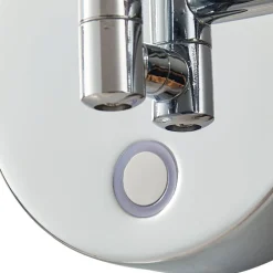 Lucande LED make-upspiegel Fyria, chroom, staal, CCT