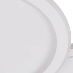 Lucande LED plafondlamp Diala, wit, metaal, 96 cm