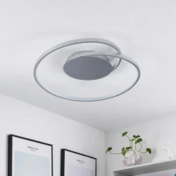 Lucande LED plafondlamp Enesa, 63 cm, CCT, afstandsbediening, dimbaar