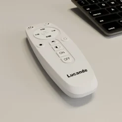 Lucande LED plafondlamp Ilira, 3-lamps, zilver, CCT, dimbaar