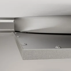 Lucande LED plafondlamp Ilira, 4-lamps, zilver, CCT, dimbaar