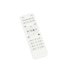 Lucande LED plafondlamp Joren, 52 cm, hout, CCT, afstandsbediening