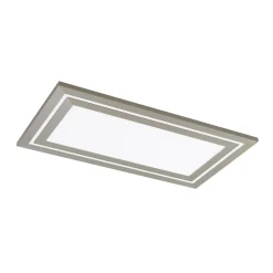 Lucande LED plafondlamp Leicy, nikkel, 80 cm, RGBIC, CCT