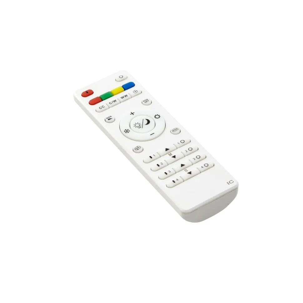 Lucande LED plafondlamp Leicy, nikkel, 80 cm, RGBIC, CCT