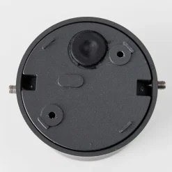 Lucande LED plafondlamp Meret, rond, antraciet, metaal