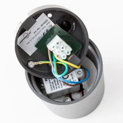 Lucande LED plafondlamp Meret, rond, antraciet, metaal