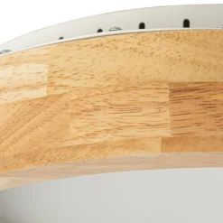 Lucande LED plafondlamp Samvel, Ø 40 cm, hout