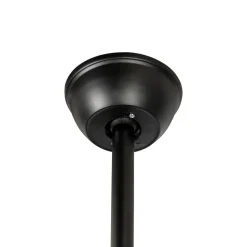 Lucande LED plafondventilator Divian, zwart, DC, stil, CCT