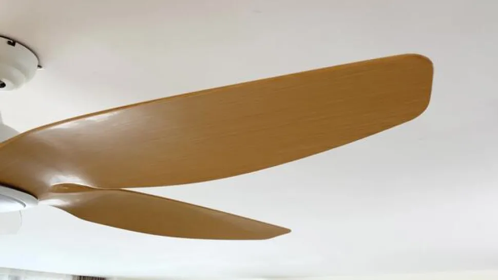 Lucande LED plafondventilator Omendo, wit, DC, stil, CCT