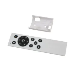 Lucande LED plafondventilator Faipari, wit, DC, stil, 132cm