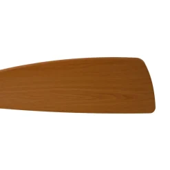 Lucande LED plafondventilator Moneno, wit/hout, Tuya