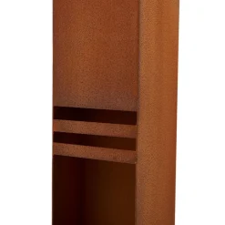 Lucande LED sokkellamp Oxido, roestkleurig, cortenstaal