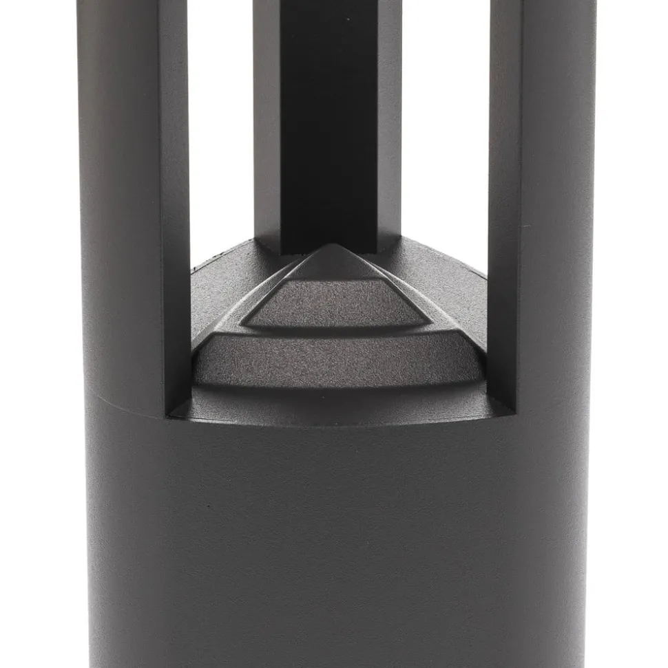 Lucande LED sokkellamp Pirron, 50 cm, driehoekig, IP54