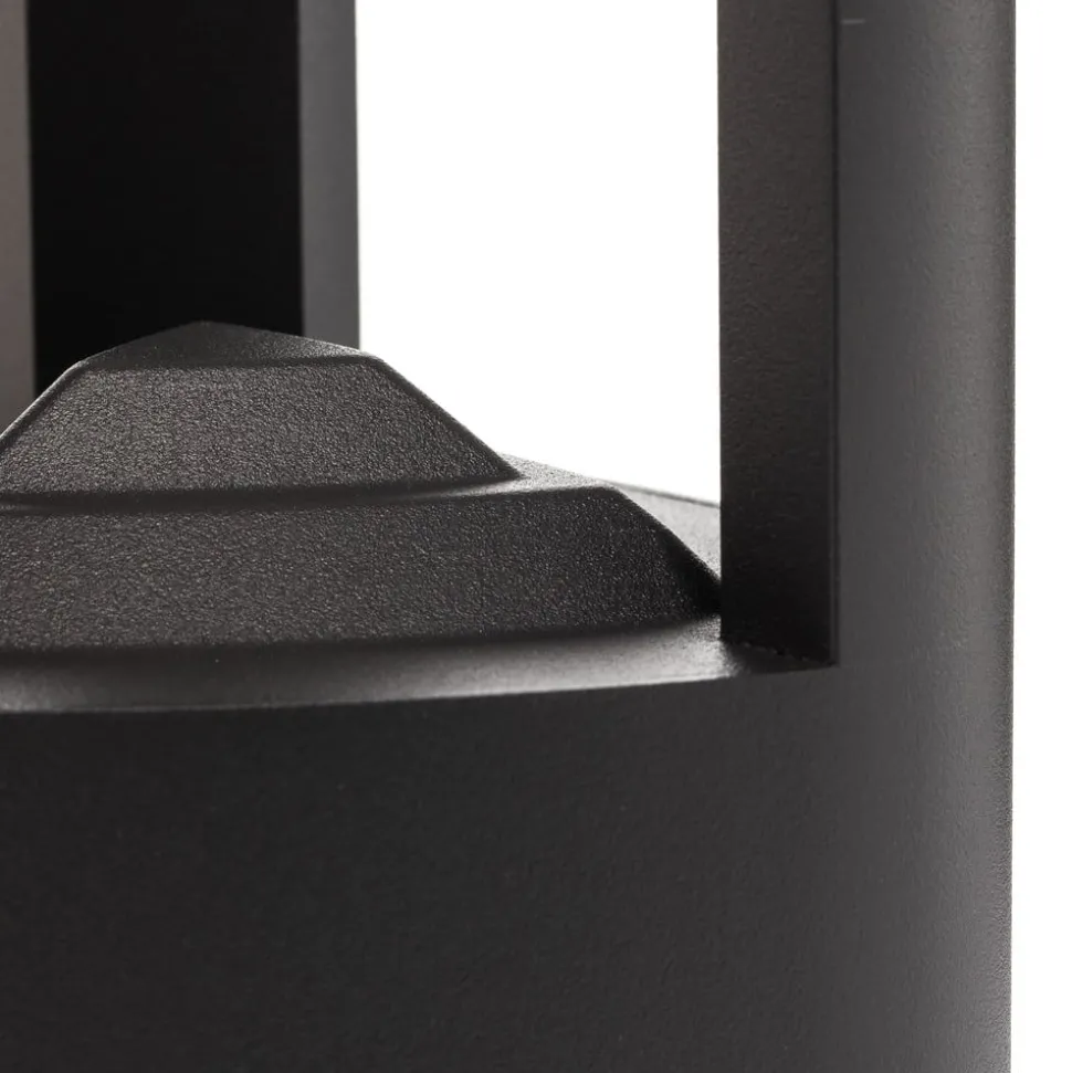 Lucande LED sokkellamp Pirron, 50 cm, driehoekig, IP54