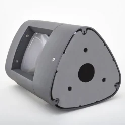 Lucande LED sokkellamp Pirron, 20 cm, driehoekig, IP54