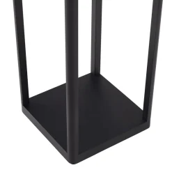 Lucande LED sokkellamp Thorvid, hoogte 50 cm, zwart