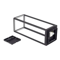 Lucande LED sokkellamp Thorvid, hoogte 50 cm, zwart