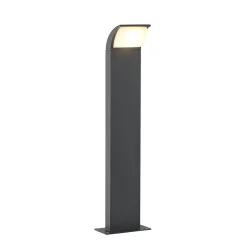 Lucande LED sokkellamp Tinna, 60 cm, antraciet, IP65