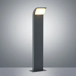 Lucande LED sokkellamp Tinna, 60 cm, antraciet, IP65