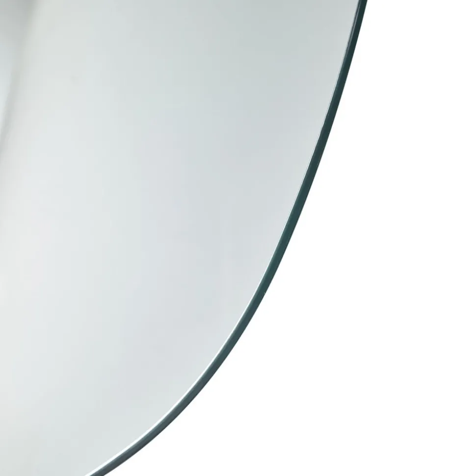 Lucande LED spiegel Celestiel, ovaal, verwarmbaar, CCT, 80 cm