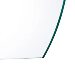 Lucande LED spiegel Celestiel, halfrond, CCT, Ø 50 cm