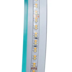 Lucande LED spiegel Celestiel, halfrond, CCT, Ø 50 cm