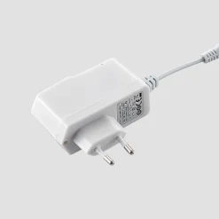 Lucande LED tafellamp Edano, 60 cm, wit, textiel, dimbaar