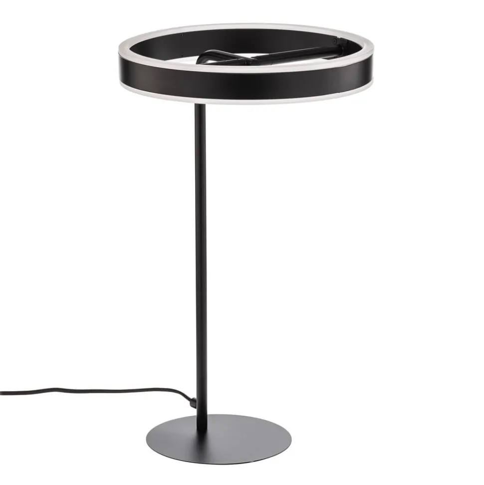 Lucande LED tafellamp Jekta, zwart, 59 cm, dimbaar